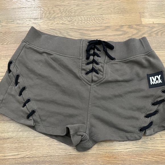 IVY PARK Brown Athletic Shorts - Picture 1 of 3
